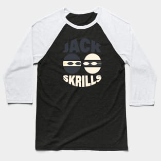 KITE Dark Navy Blue & Cream Jack Skrills Printed Baseball T-Shirt